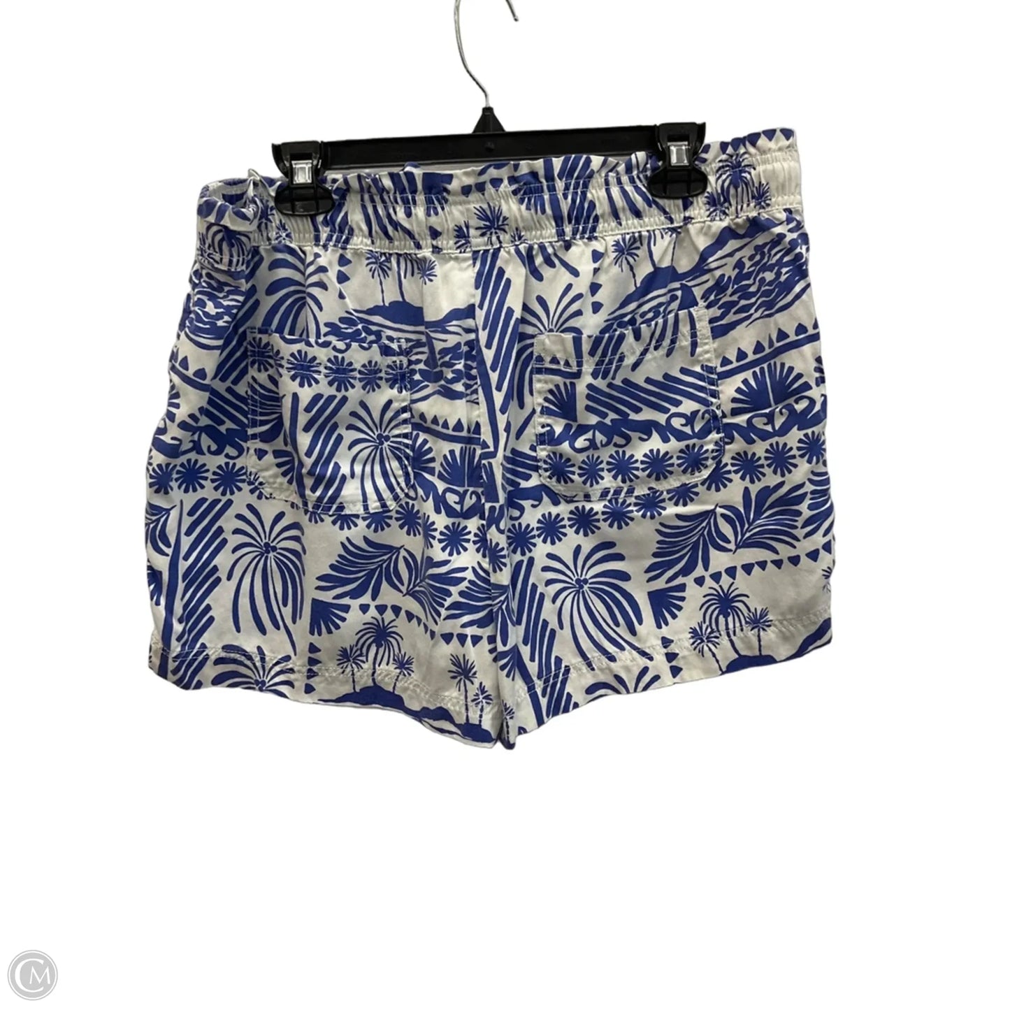 Shorts By Rachel Zoe In Blue & White, Size: Xl