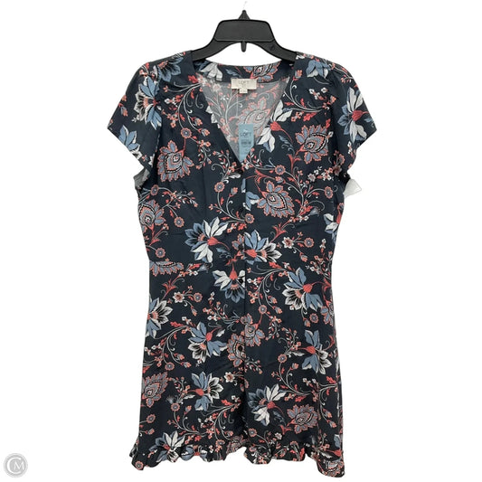 Dress Casual Short By Loft In Grey, Size: Mp