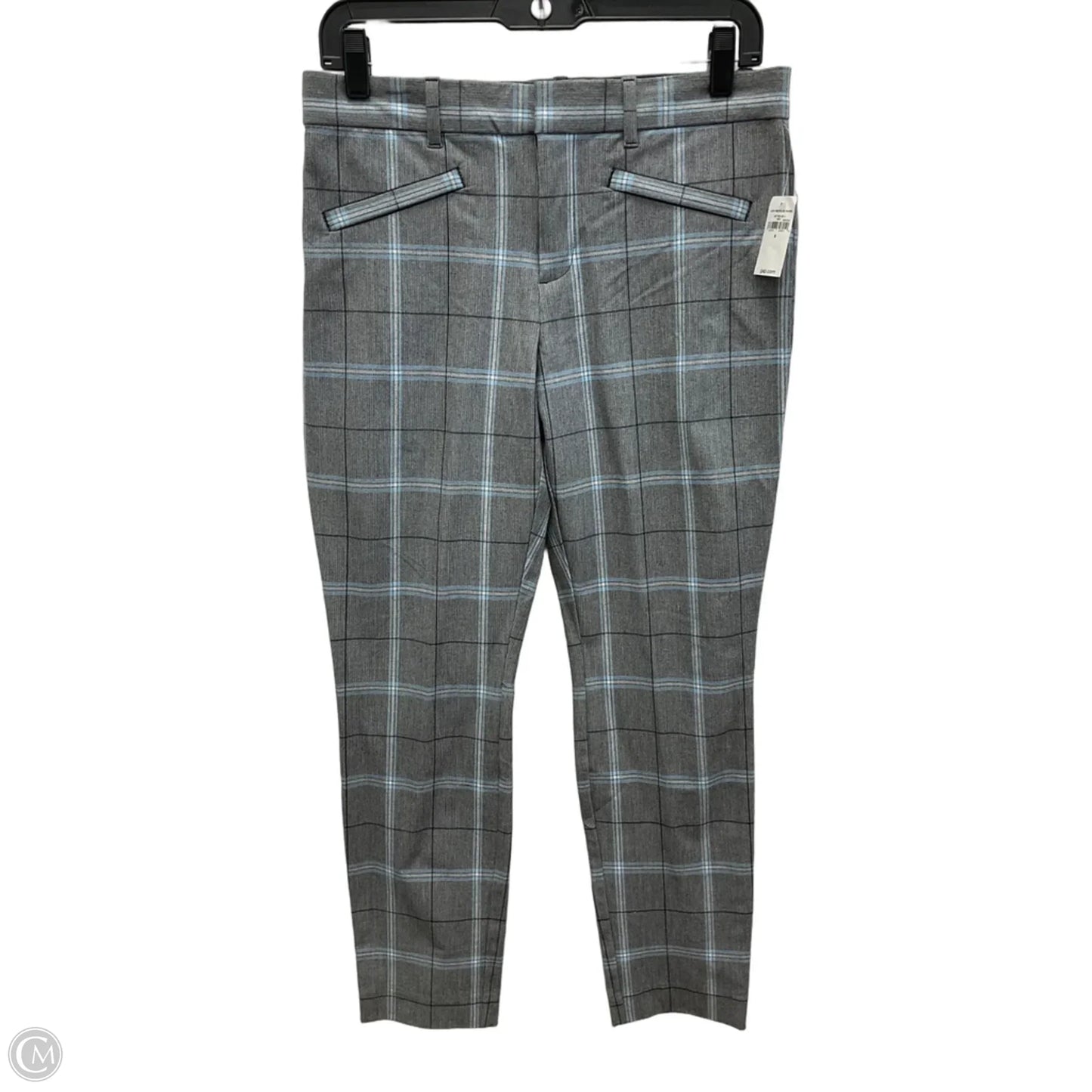 Pants Cropped By Gap In Plaid Pattern, Size: 6