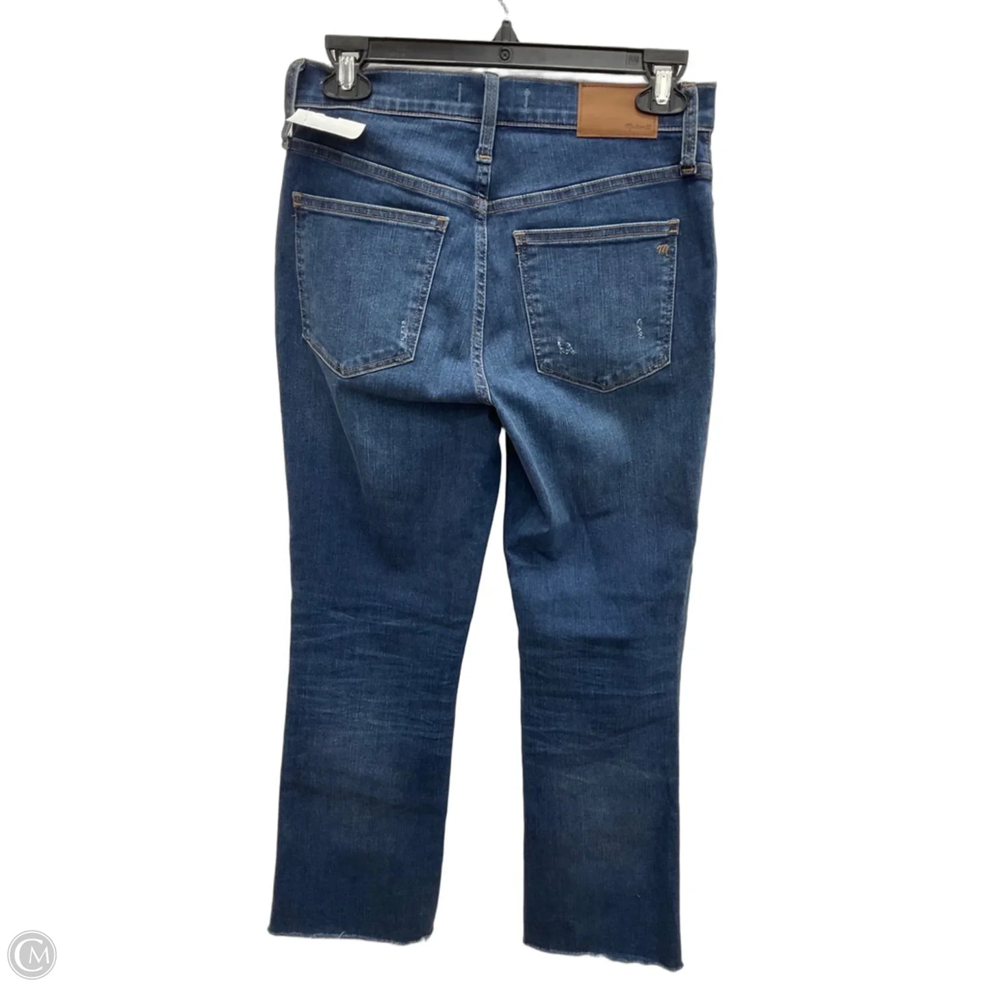 Jeans Boot Cut By Madewell In Blue Denim, Size: 4