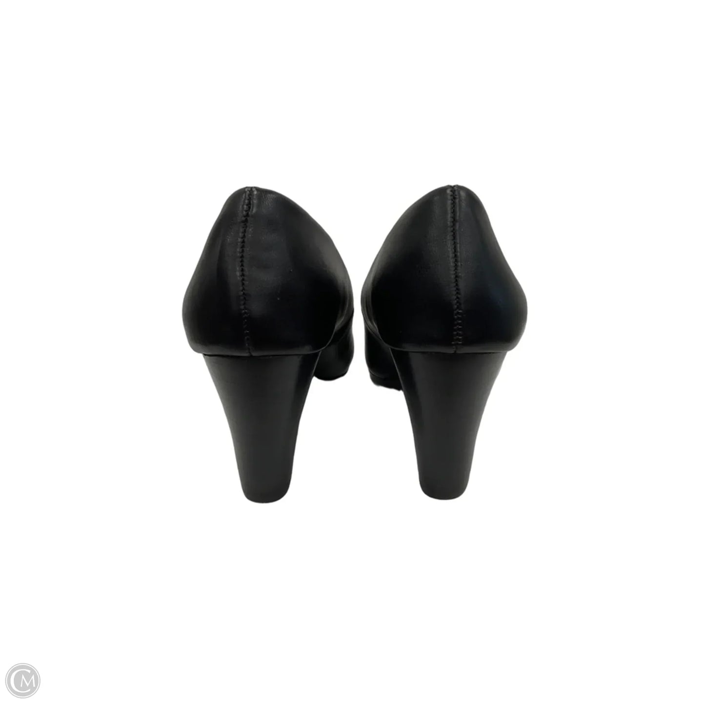 Shoes Heels Wedge By Nine West In Black, Size: 6.5