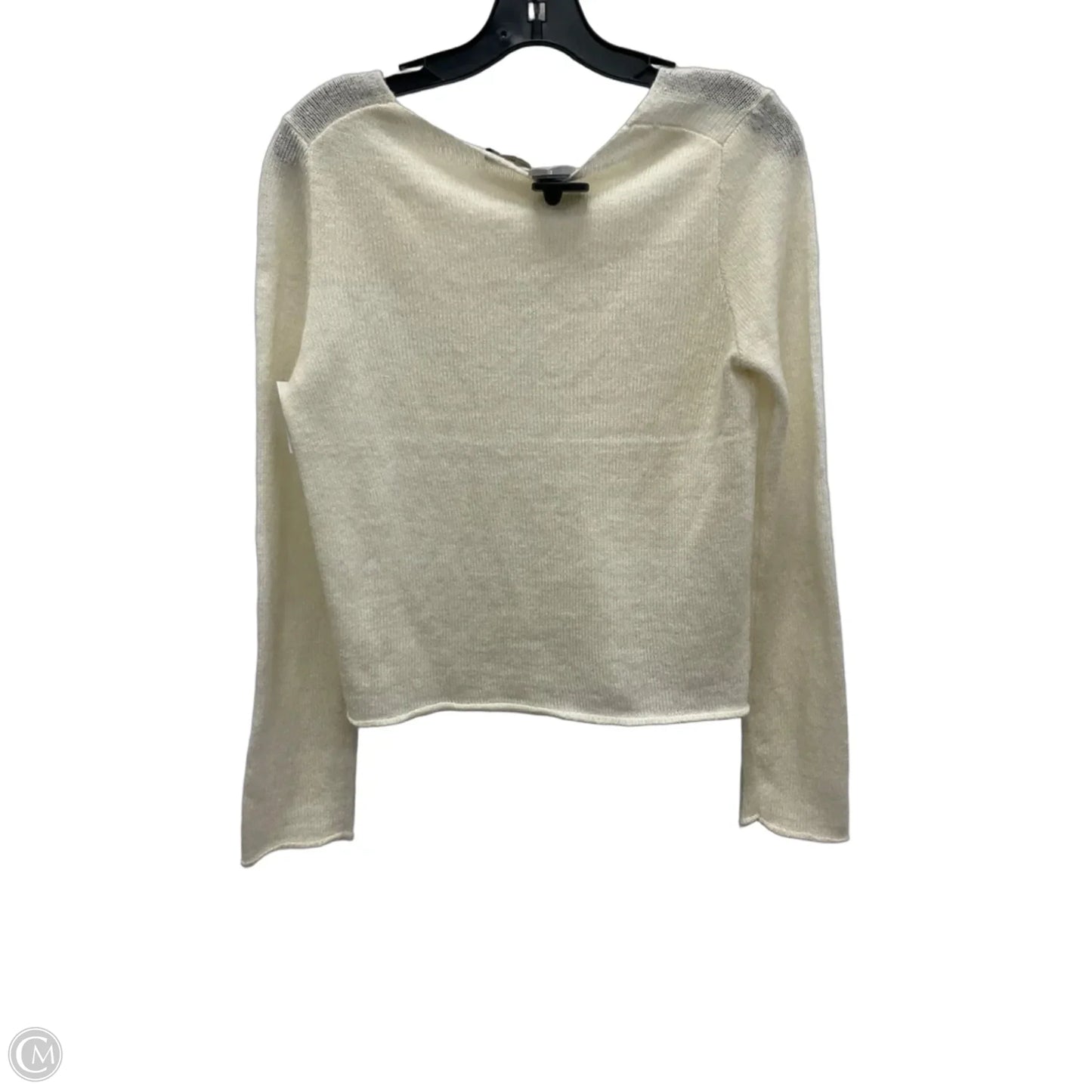 Top Long Sleeve By Brandy Melville In Cream, Size: Osfm