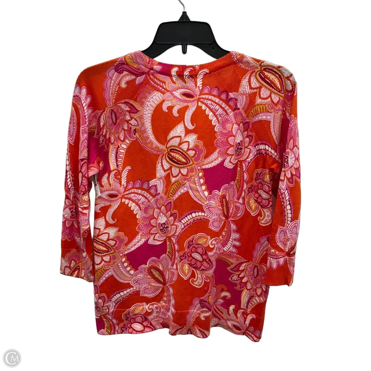 Top 3/4 Sleeve By Talbots In Pink, Size: Xs