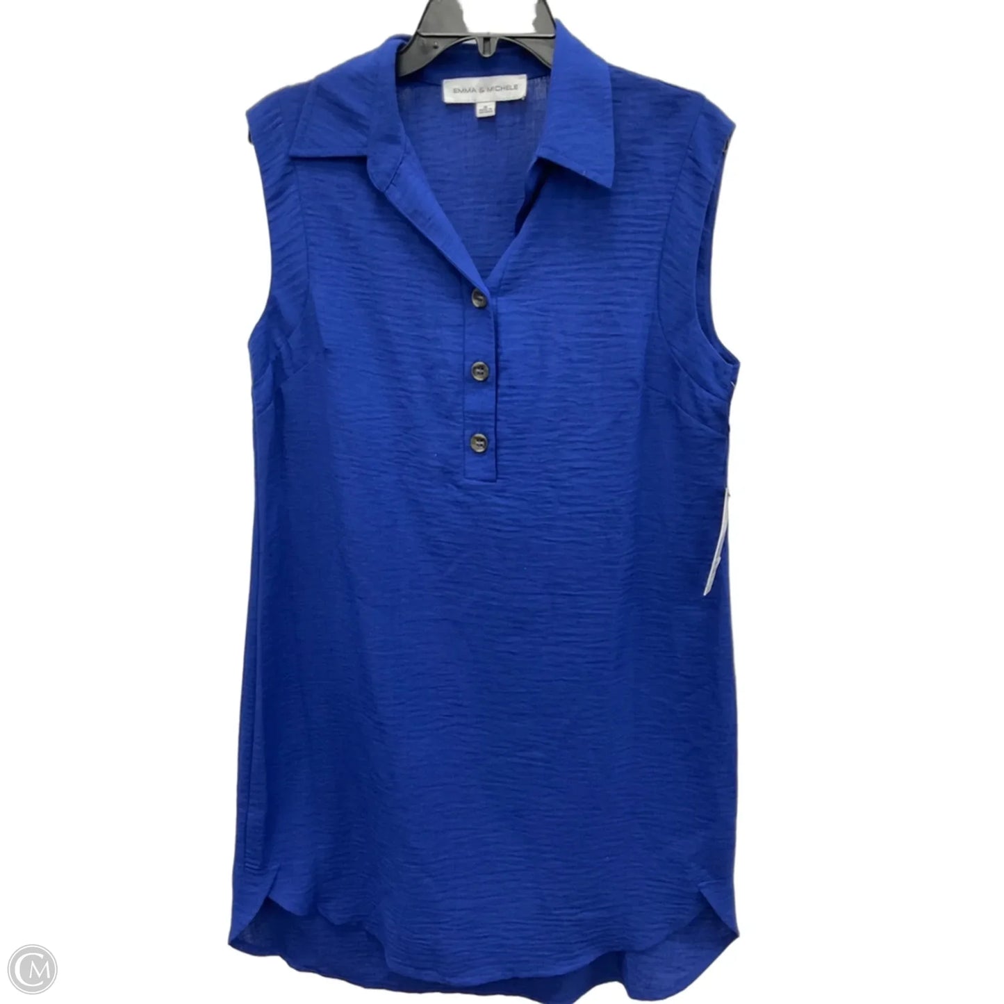 Dress Casual Short By Emma And Michele In Blue, Size: M