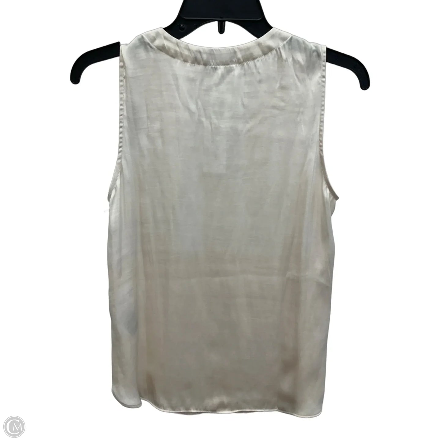 Top Sleeveless By Banana Republic In Cream, Size: Xs