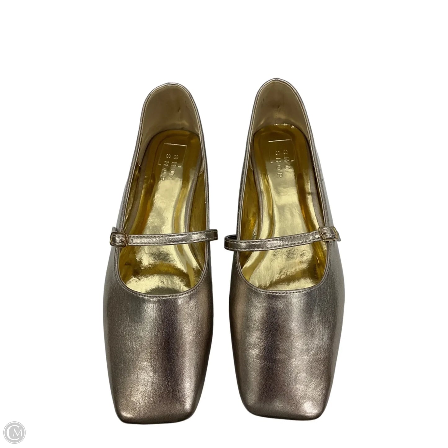 Shoes Flats By Shu Shop In Gold, Size: 8
