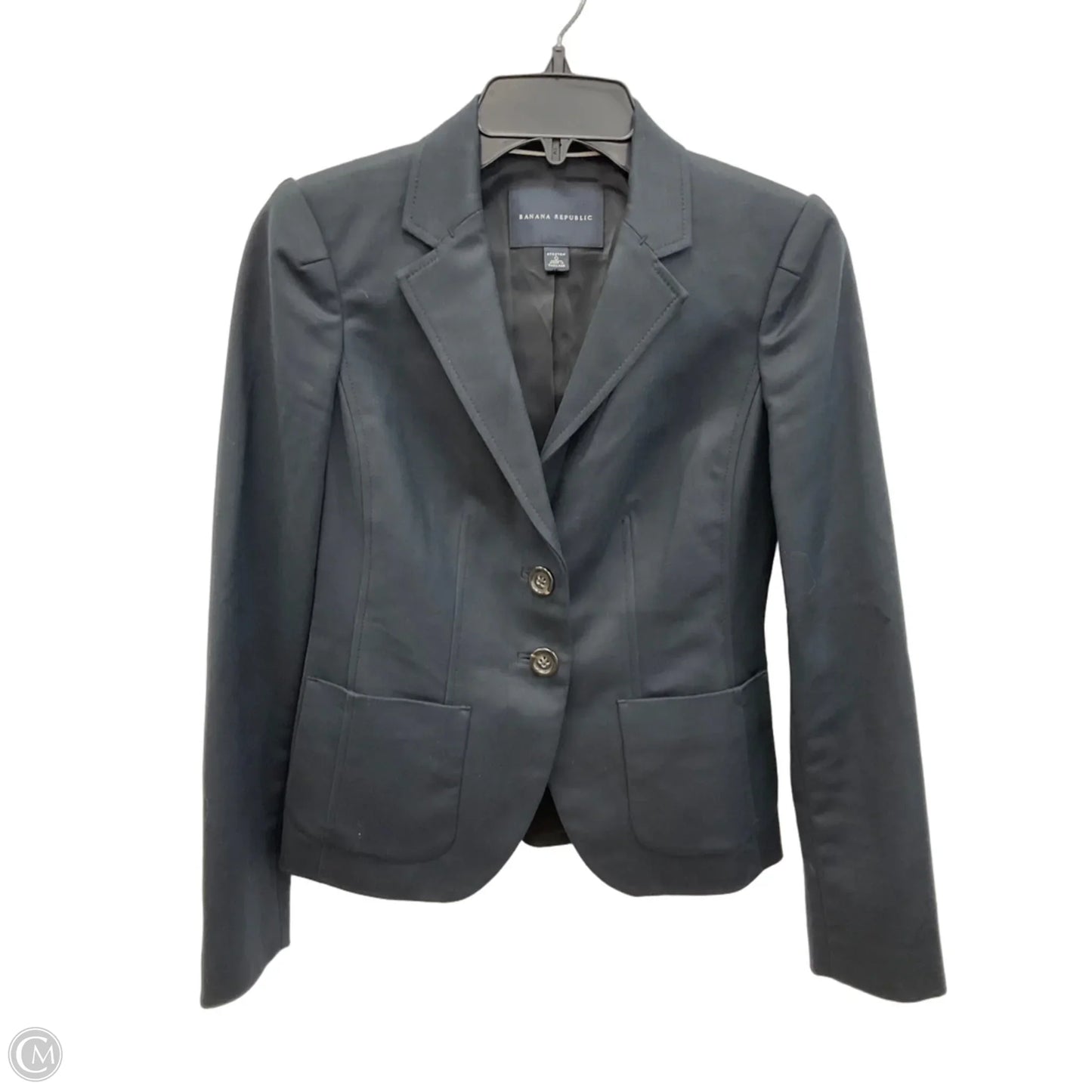 Blazer By Banana Republic In Black, Size: 0
