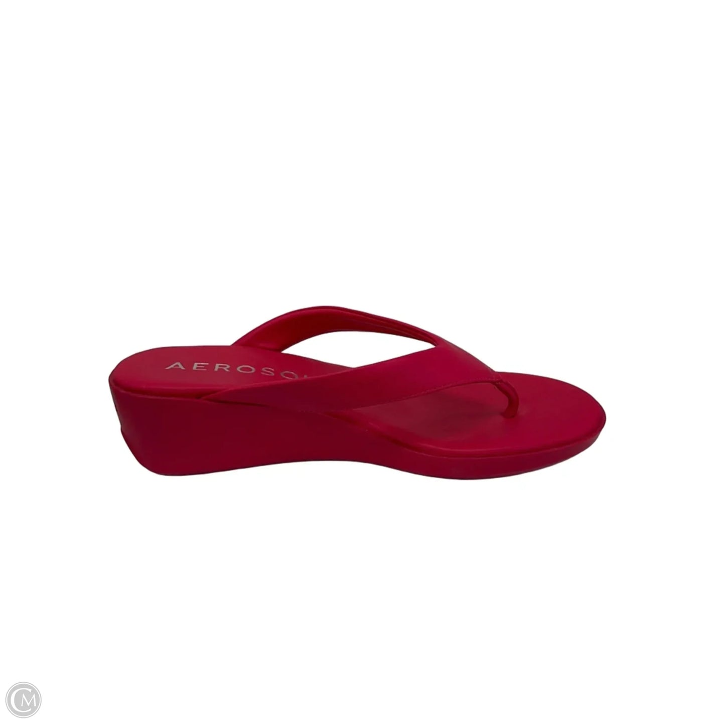 Sandals Heels Wedge By Aerosoles In Pink, Size: 9