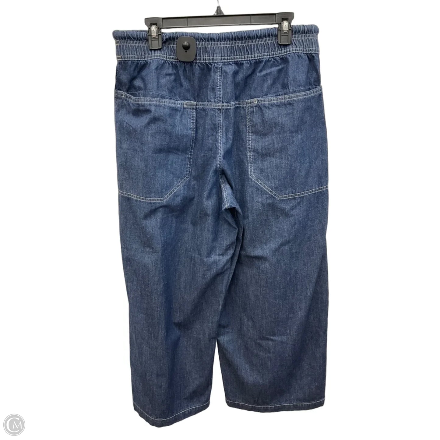 Jeans Wide Leg By We The Free In Blue Denim, Size: M