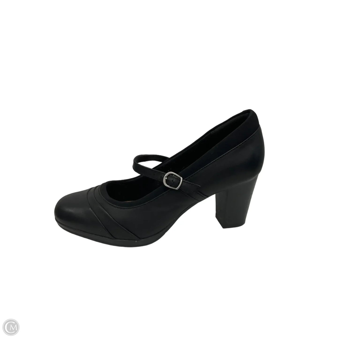 Shoes Heels Block By Clarks In Black, Size: 9