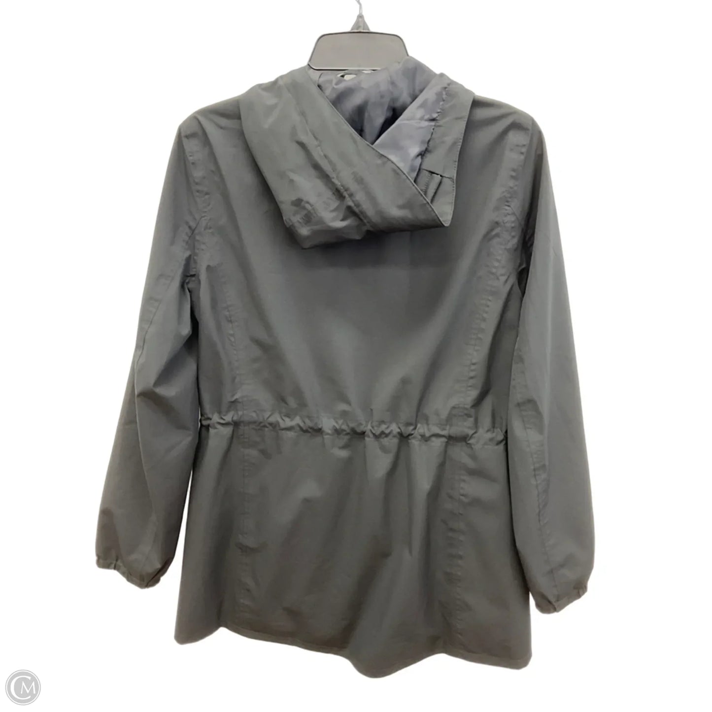 Jacket Windbreaker By Lands End In Black, Size: Xs