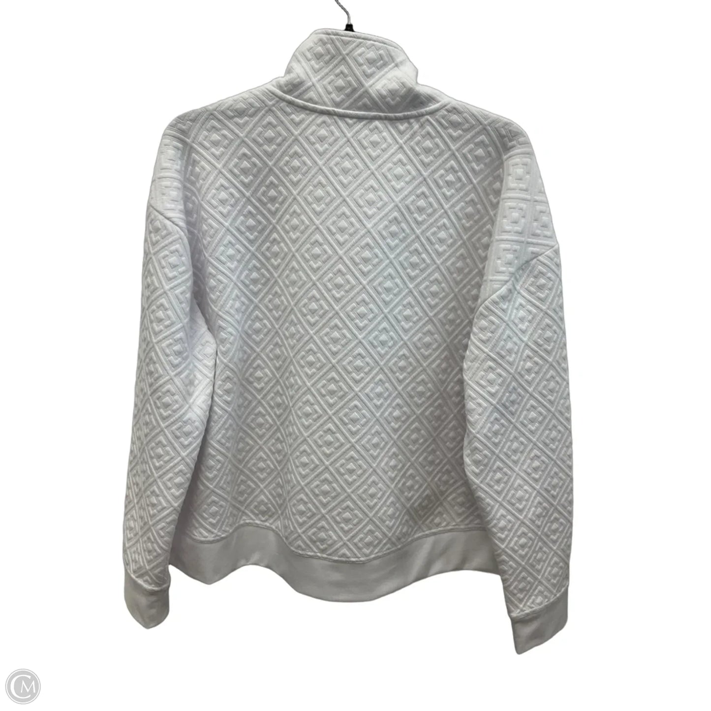 Athletic Sweatshirt Collar By Tommy Bahama In White, Size: Xl