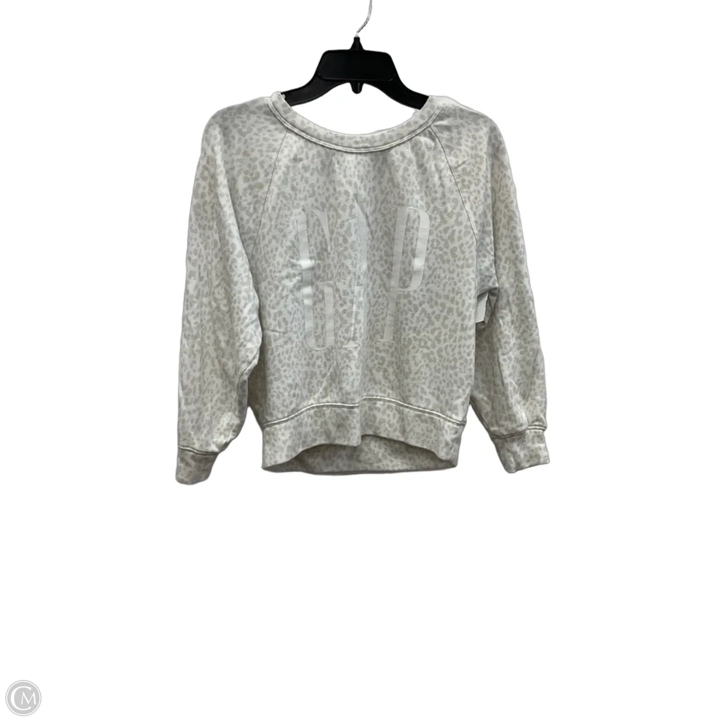 Top Long Sleeve By Gap In White, Size: Xsp