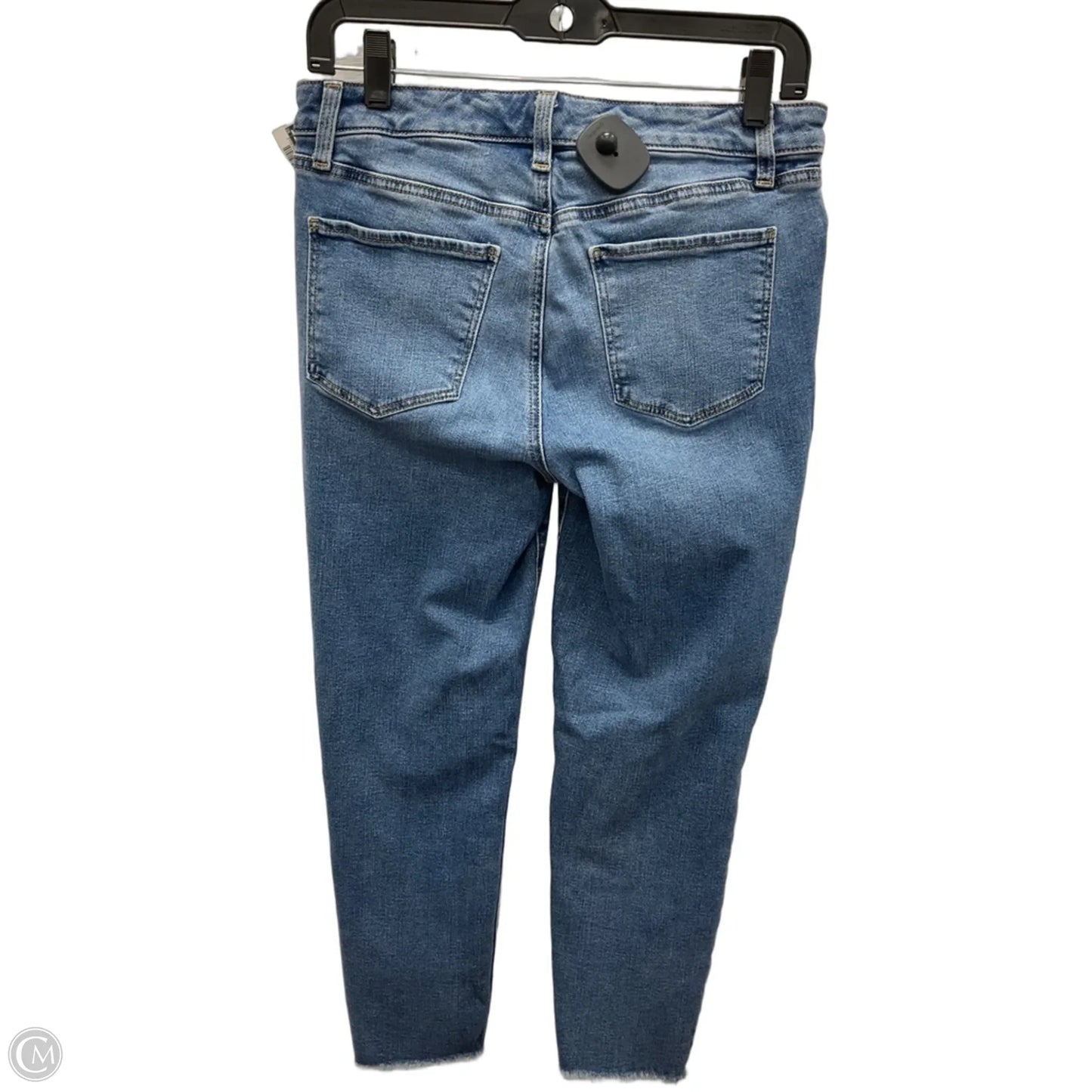 Jeans Straight By Talbots In Blue Denim, Size: 6p