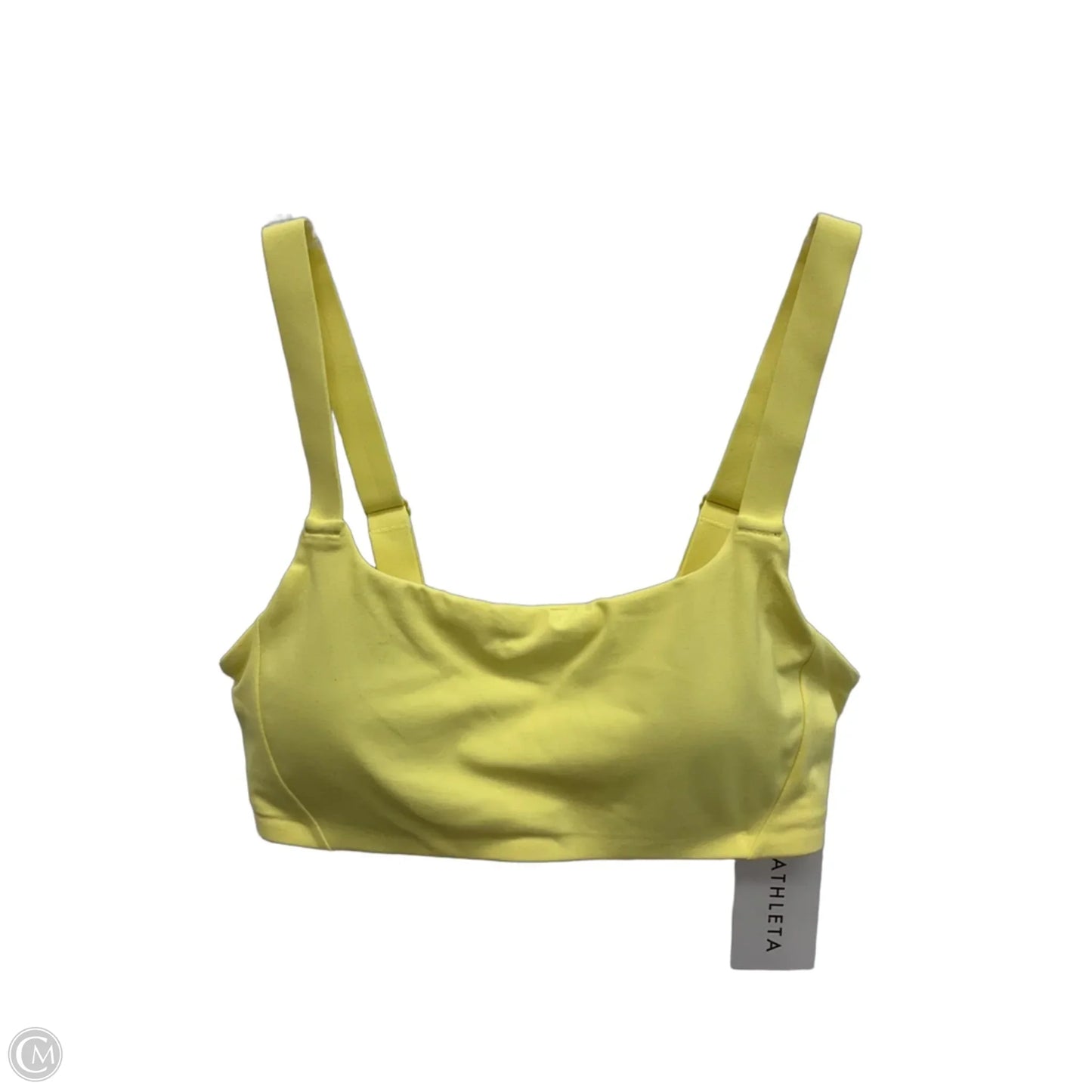 Athletic Bra By Athleta In Yellow, Size: S