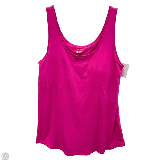 Athletic Tank Top By Lilly Pulitzer In Pink, Size: L