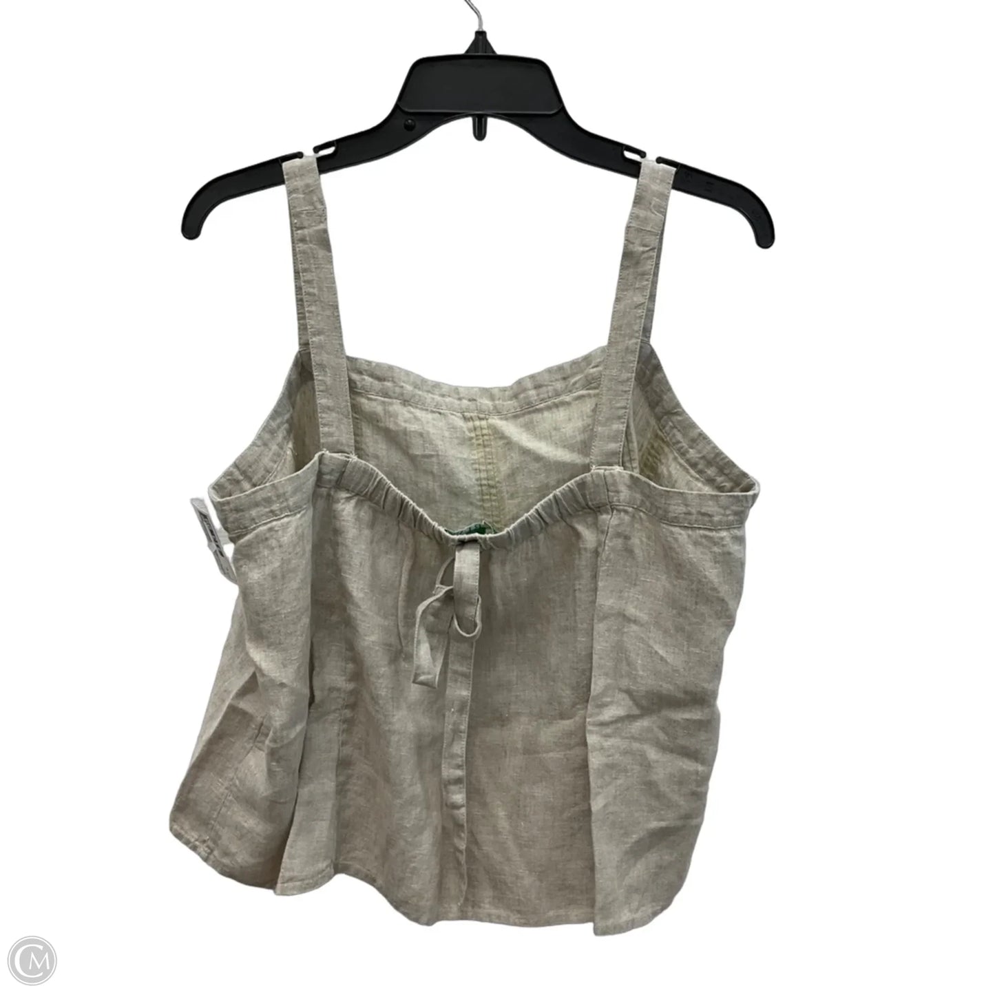 Top Sleeveless By J. Crew In Beige, Size: Xl