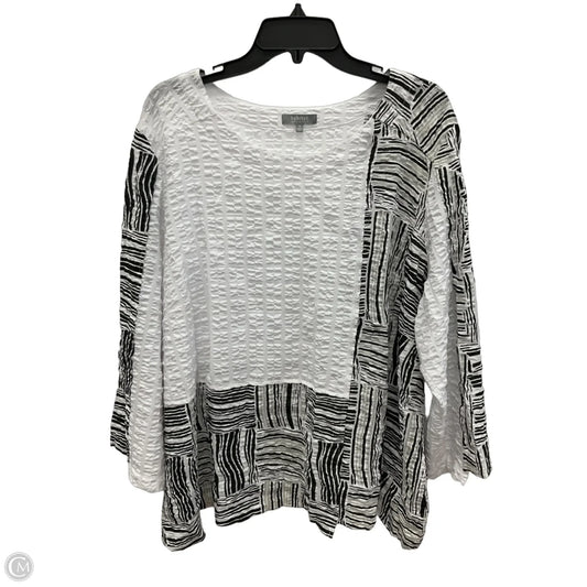 Top Long Sleeve By Habitat In Multi-colored, Size: 1x