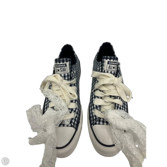 Shoes Sneakers By Converse In Plaid Pattern, Size: 8