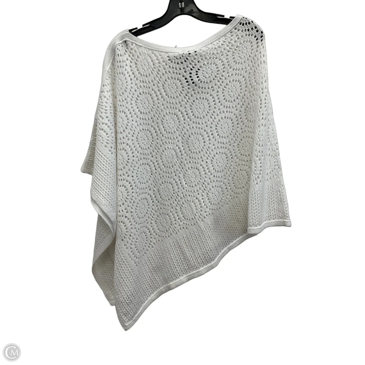 Shawl By Talbots In White, Size: M