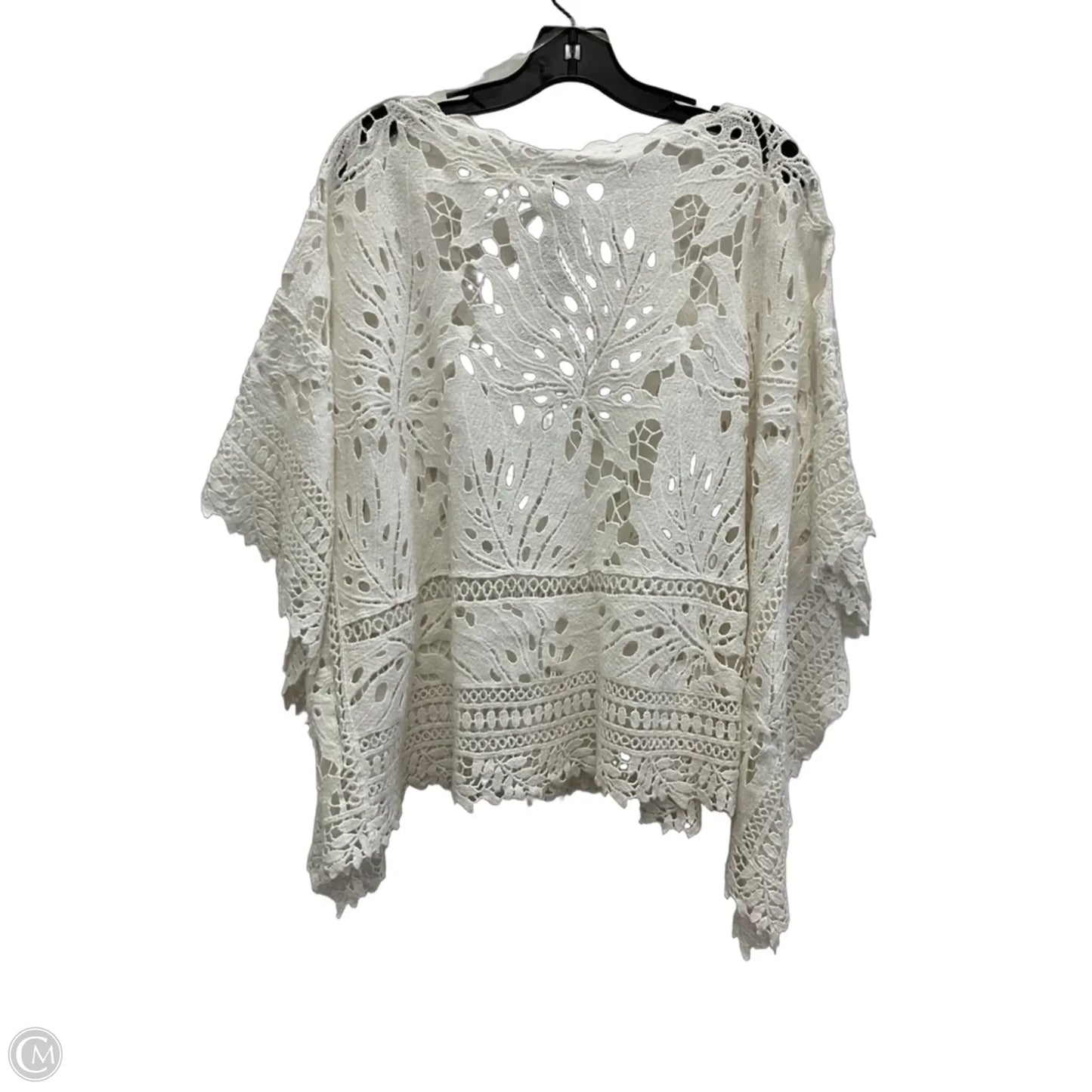 Shawl By Chicos In White, Size: L