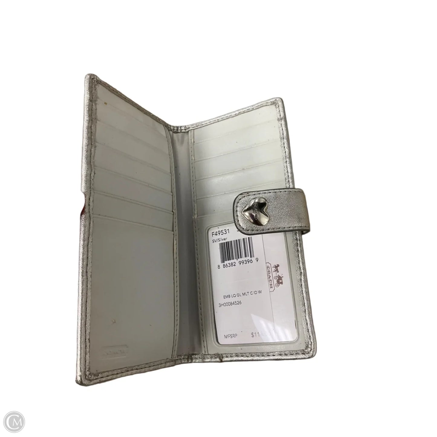 Wallet Designer By Coach, Size: Small