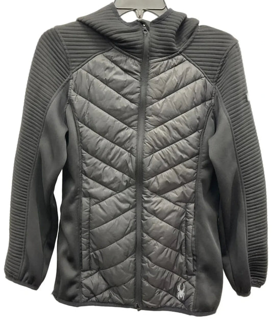Athletic Jacket By Spyder In Black, Size: M