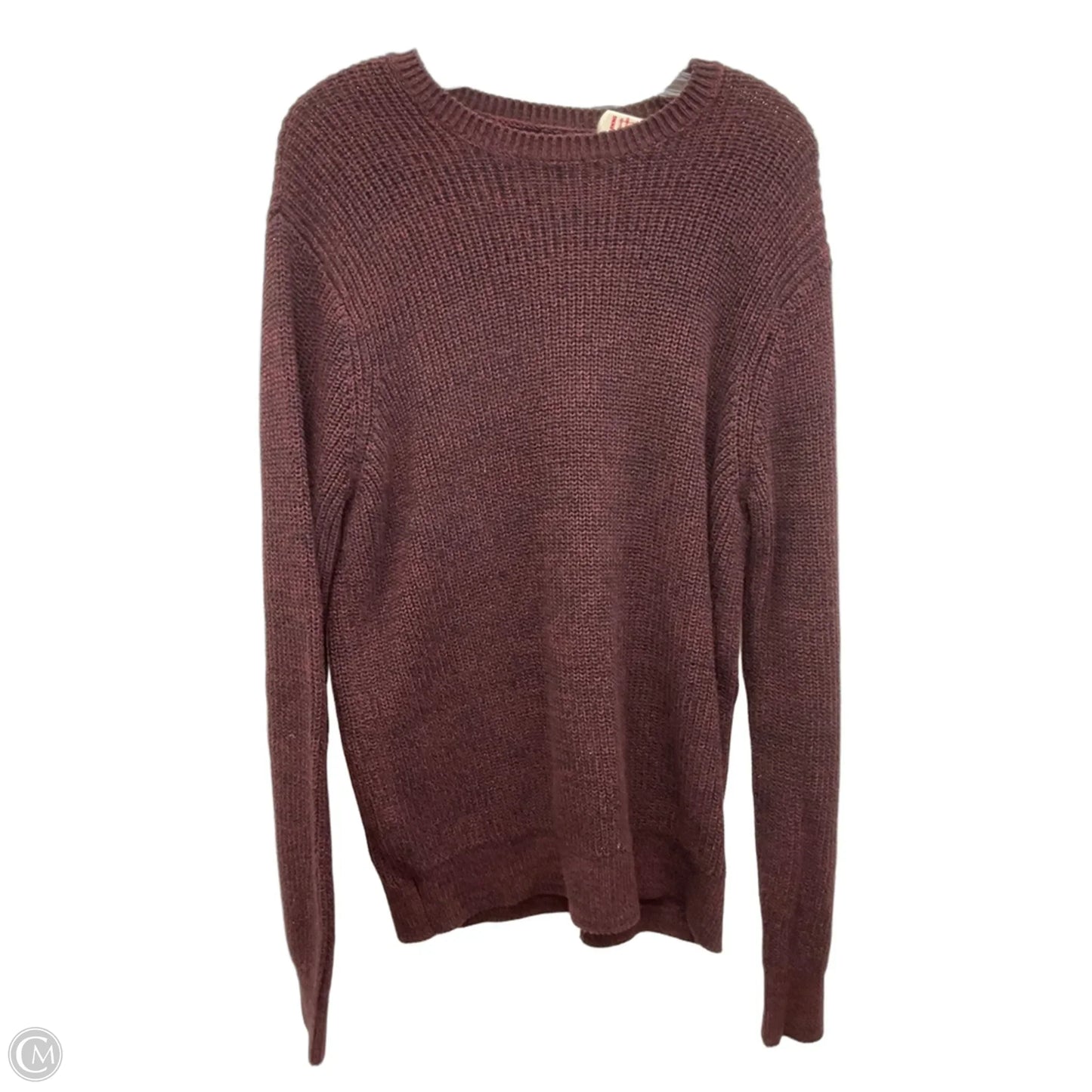 Top Long Sleeve By Liverpool In Maroon, Size: L