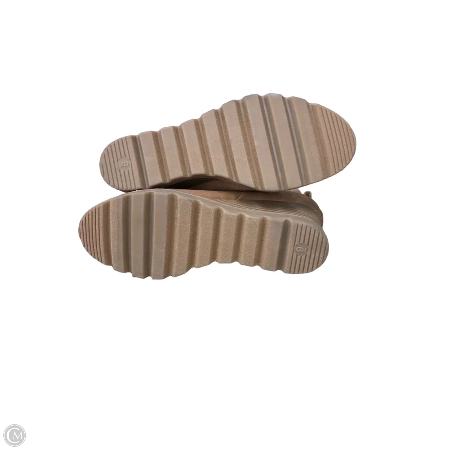 Boots Ankle Heels By Universal Thread In Brown, Size: 9