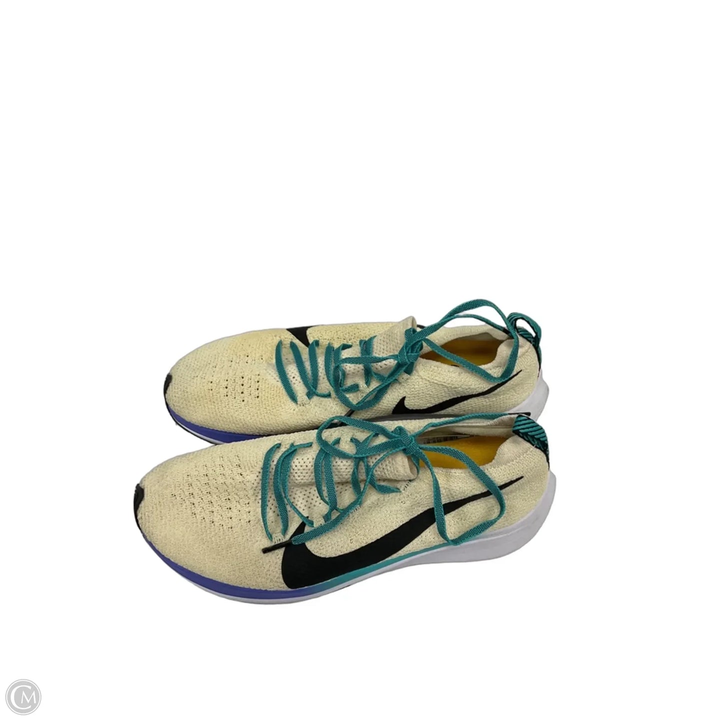 Shoes Athletic By Nike In Yellow, Size: 9