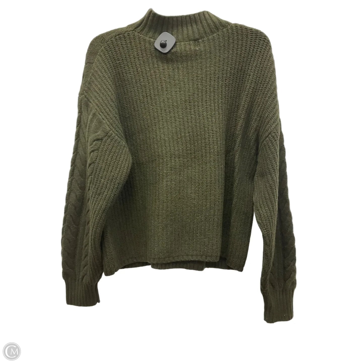 Top Long Sleeve By Old Navy In Green, Size: S