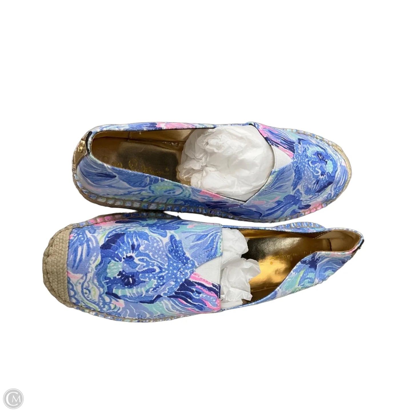 Shoes Designer By Lilly Pulitzer In Blue, Size: 9.5