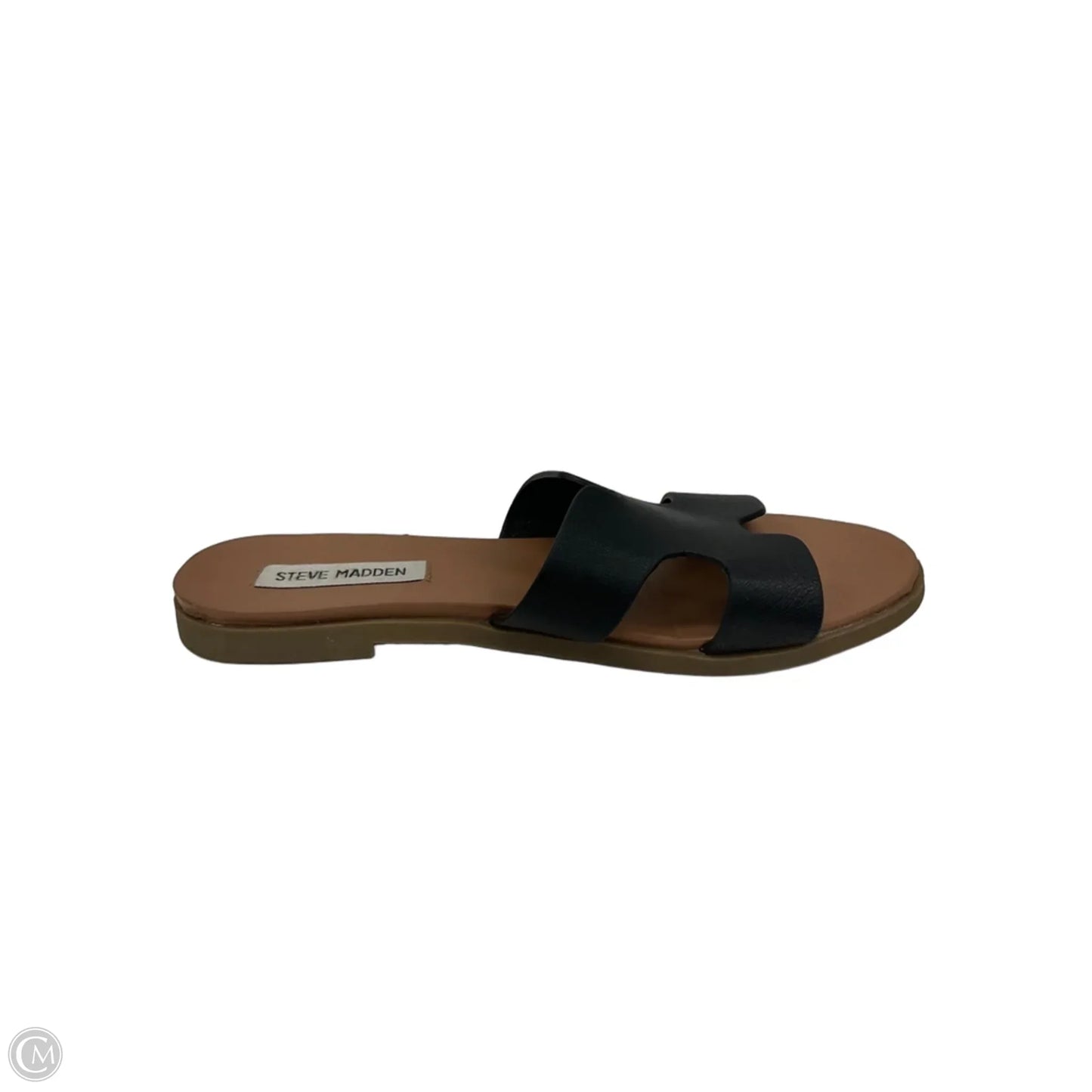 Sandals Flats By Steve Madden In Black, Size: 6