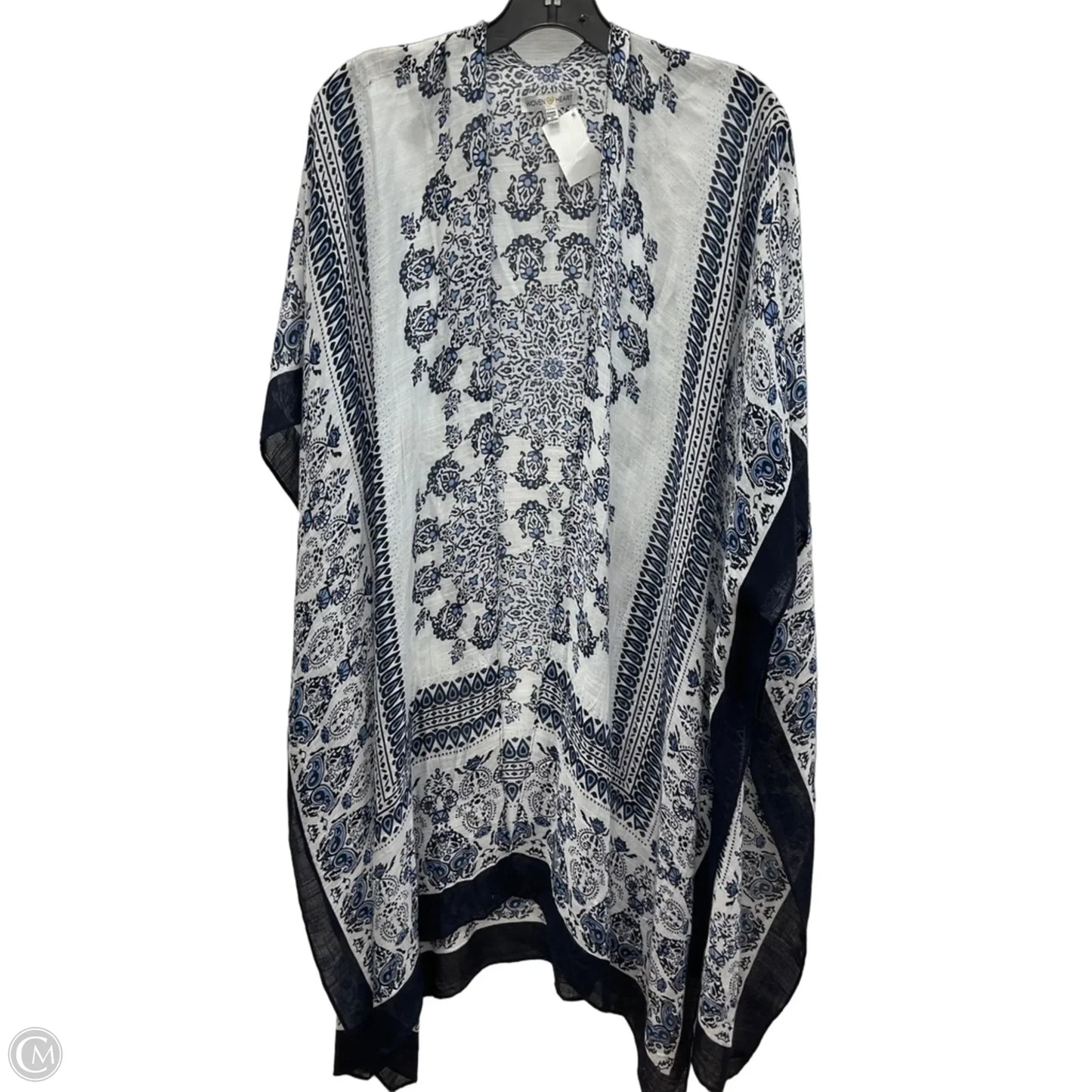 Shawl By Woven Heart In Blue, Size: Osfm
