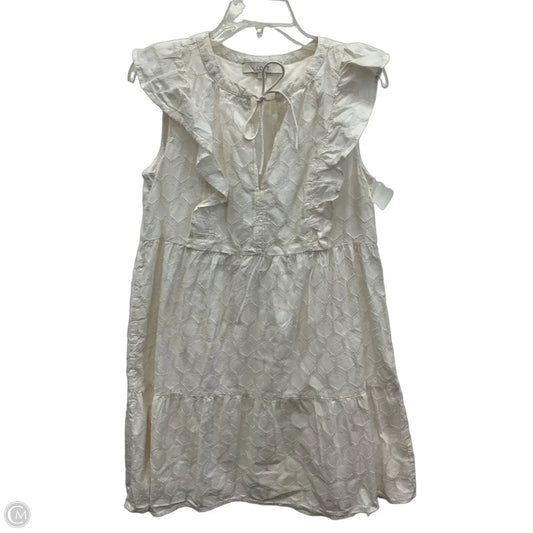 Dress Casual Short By Loft In Cream, Size: S