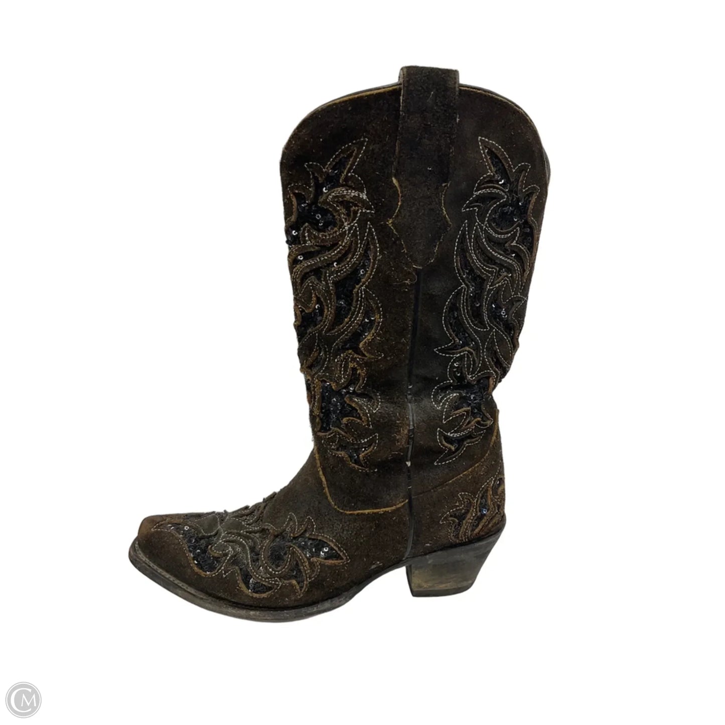 Boots Western By Corral In Brown, Size: 8.5