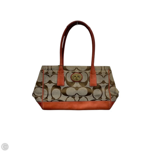 Handbag Designer By Coach, Size: Small
