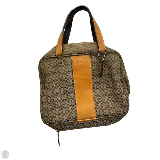 Makeup Bag Designer By Coach, Size: Medium
