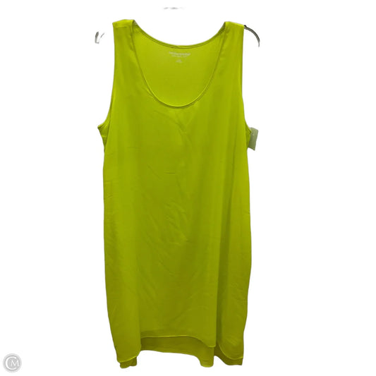 Dress Casual Midi By Soft Surroundings In Yellow, Size: L