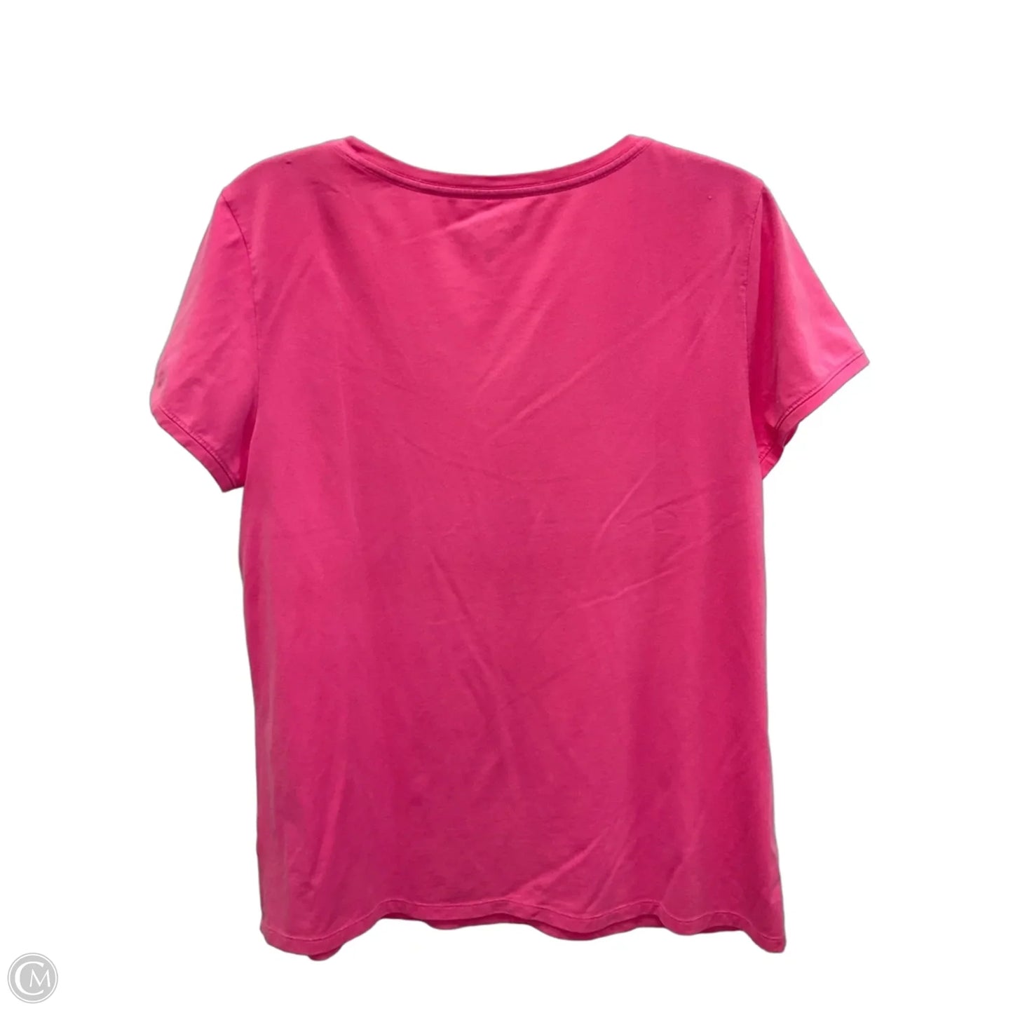 Top Short Sleeve By Lilly Pulitzer In Pink, Size: Xl