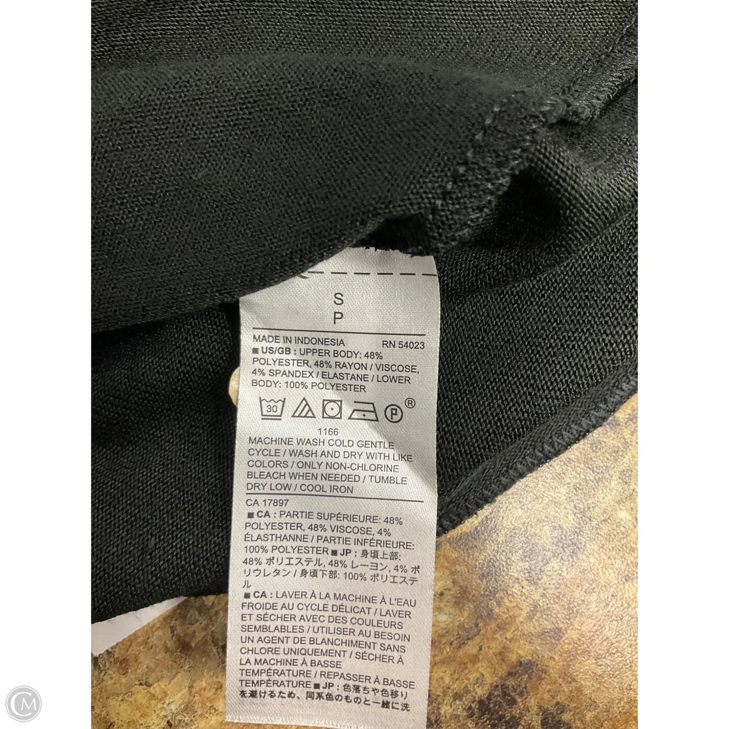 Top Long Sleeve By Francesca's In Black, Size: M