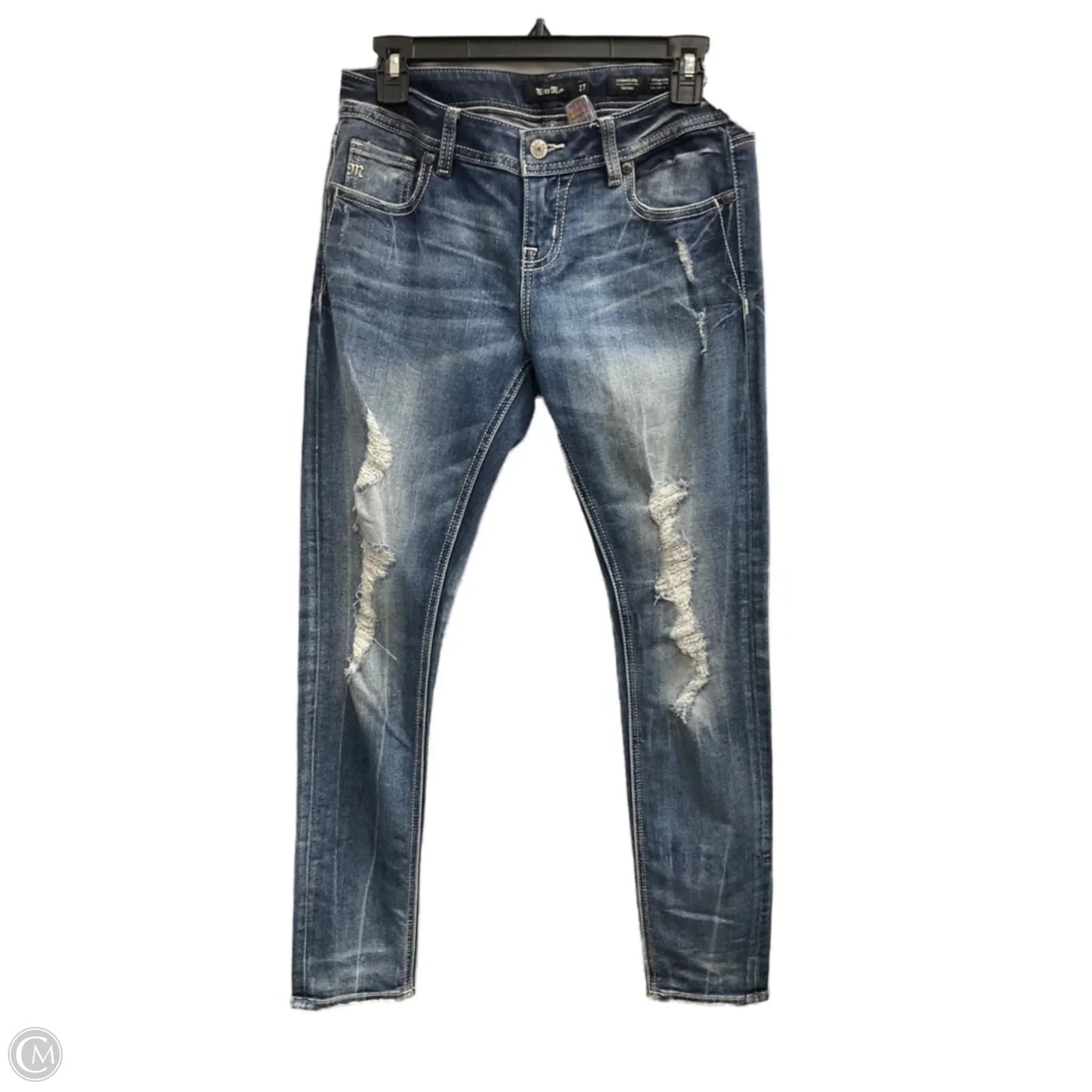 Jeans Skinny By Miss Me In Blue, Size: 4