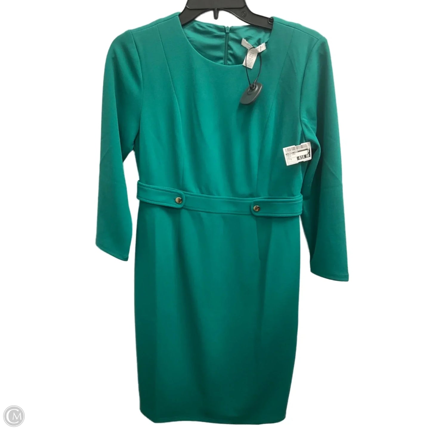 Dress Work By London Times In Green, Size: S