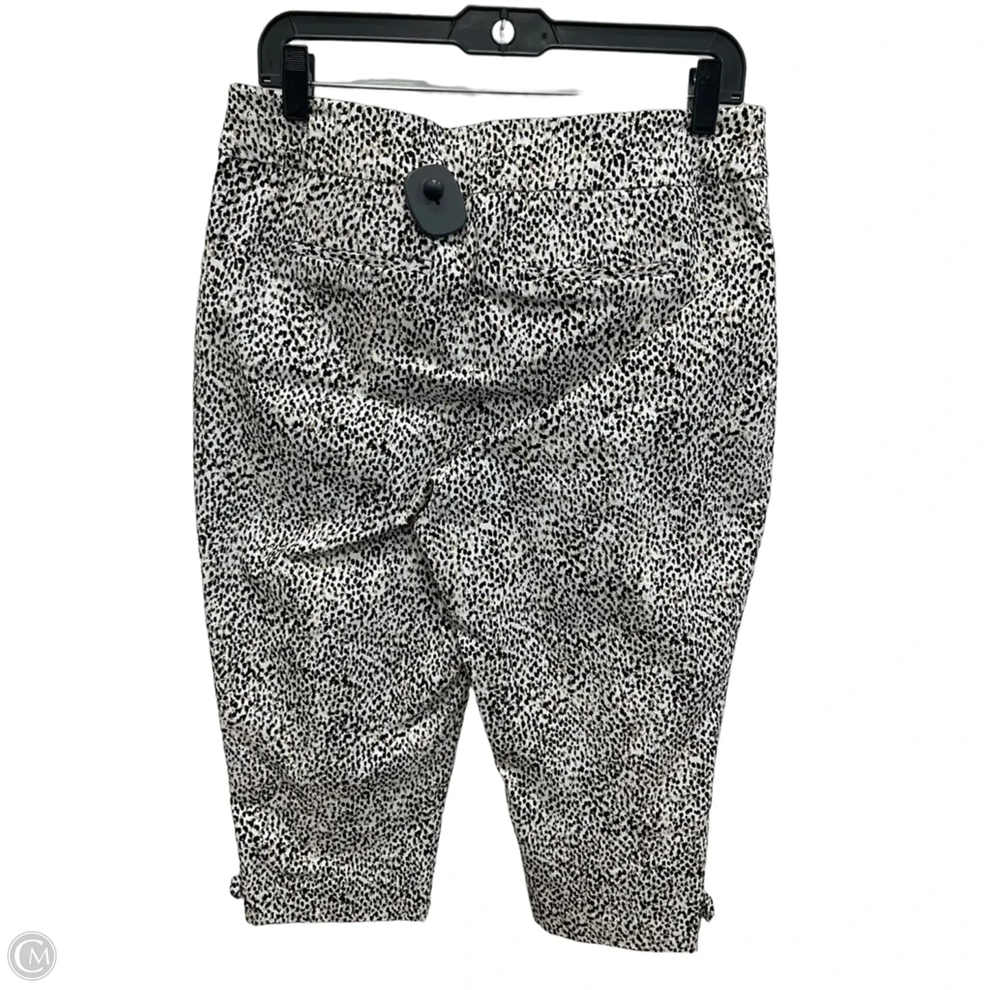 Capris By Chicos In Animal Print, Size: M