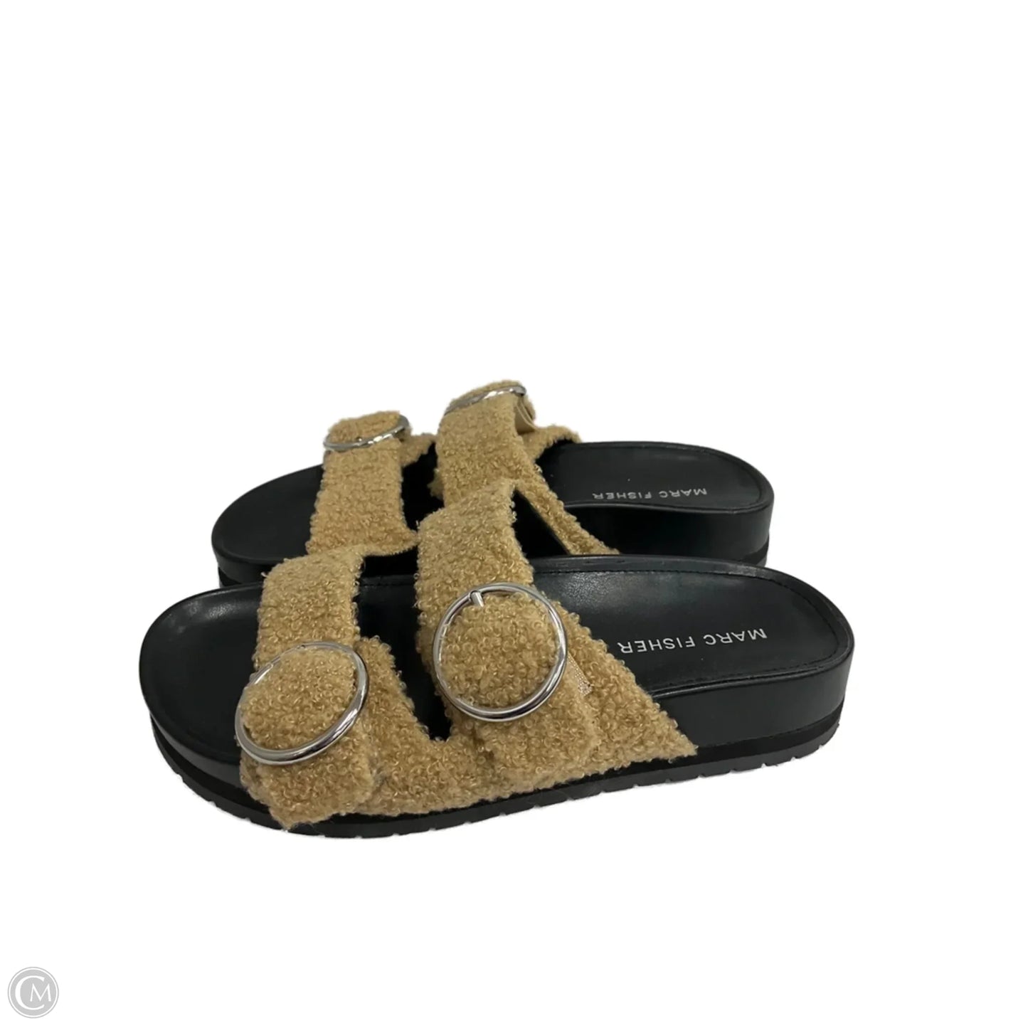 Sandals Flats By Marc Fisher In Black, Size: 6