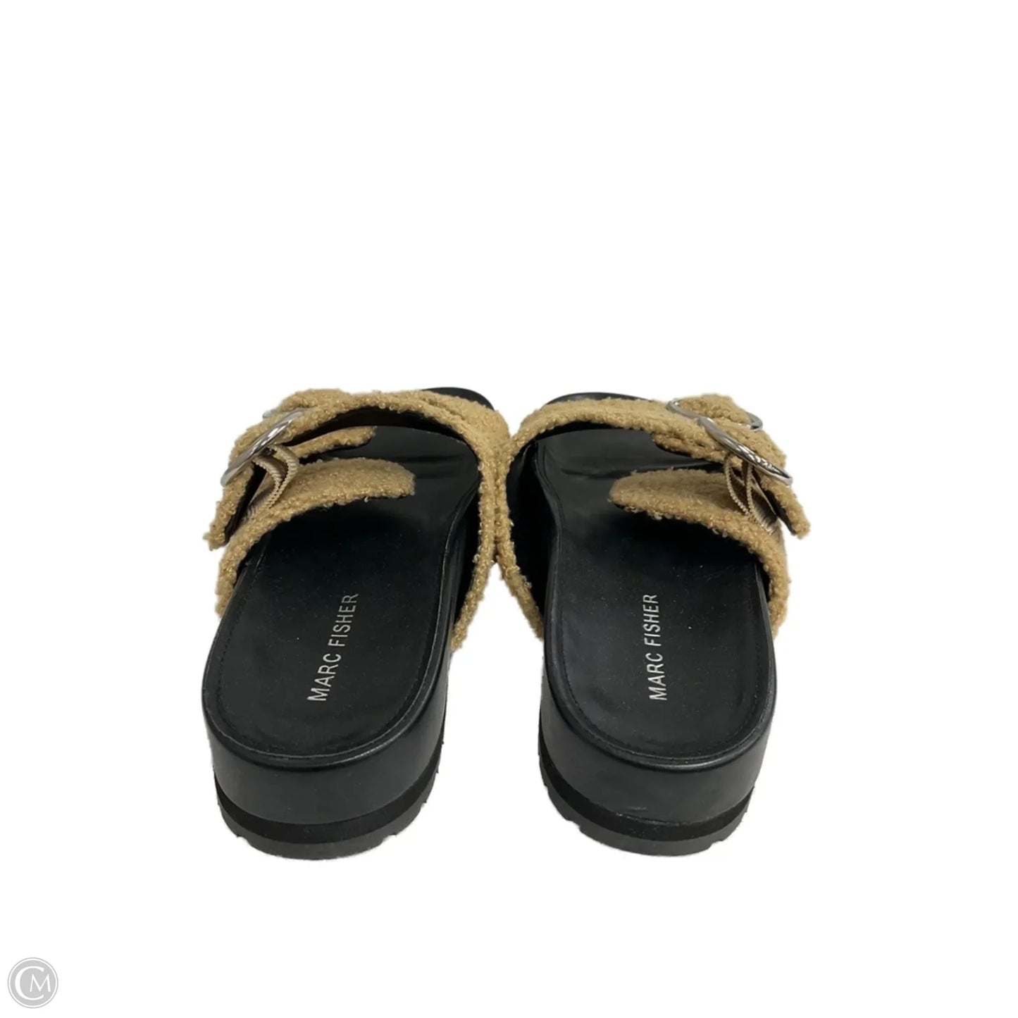 Sandals Flats By Marc Fisher In Black, Size: 6