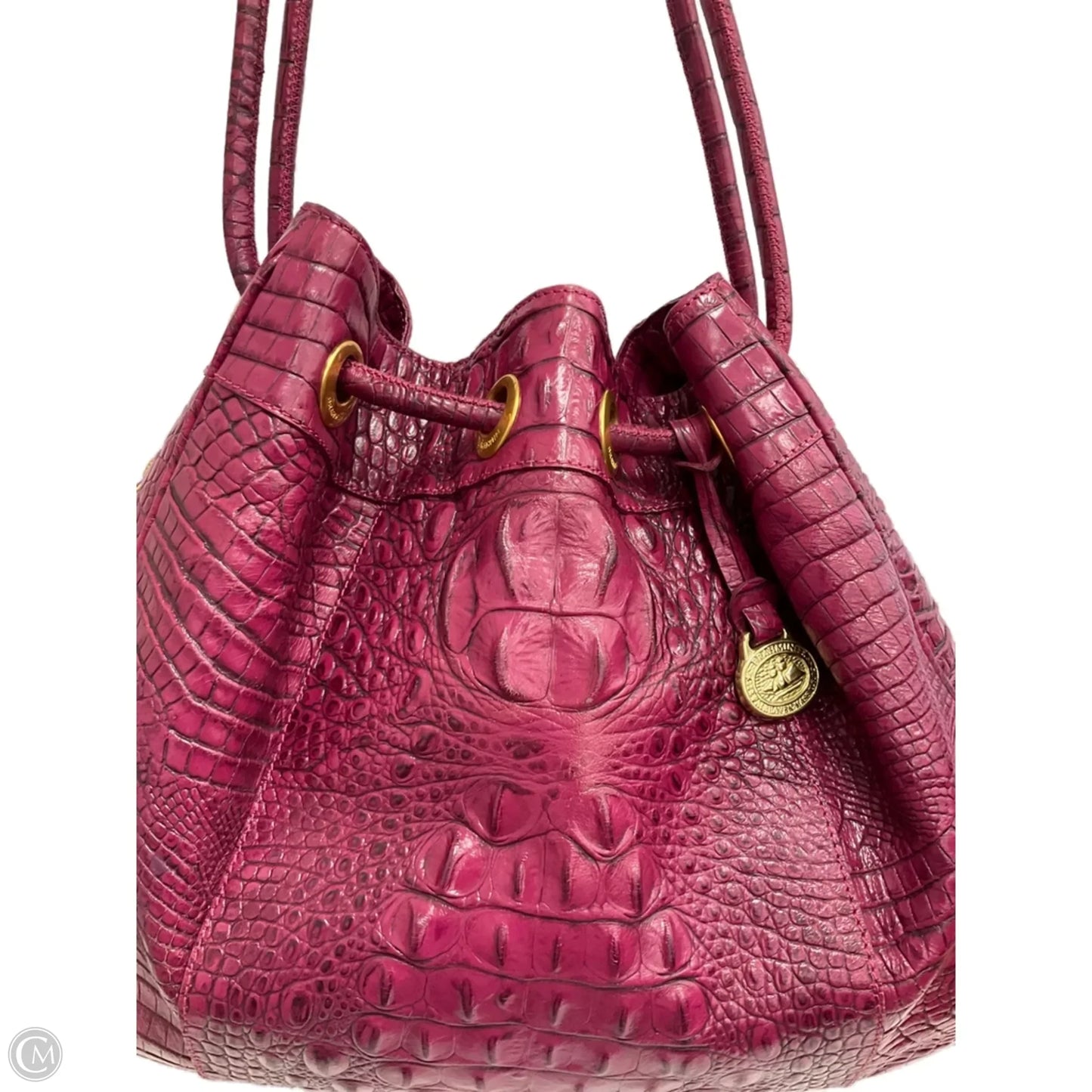 Handbag Designer By Brahmin, Size: Large