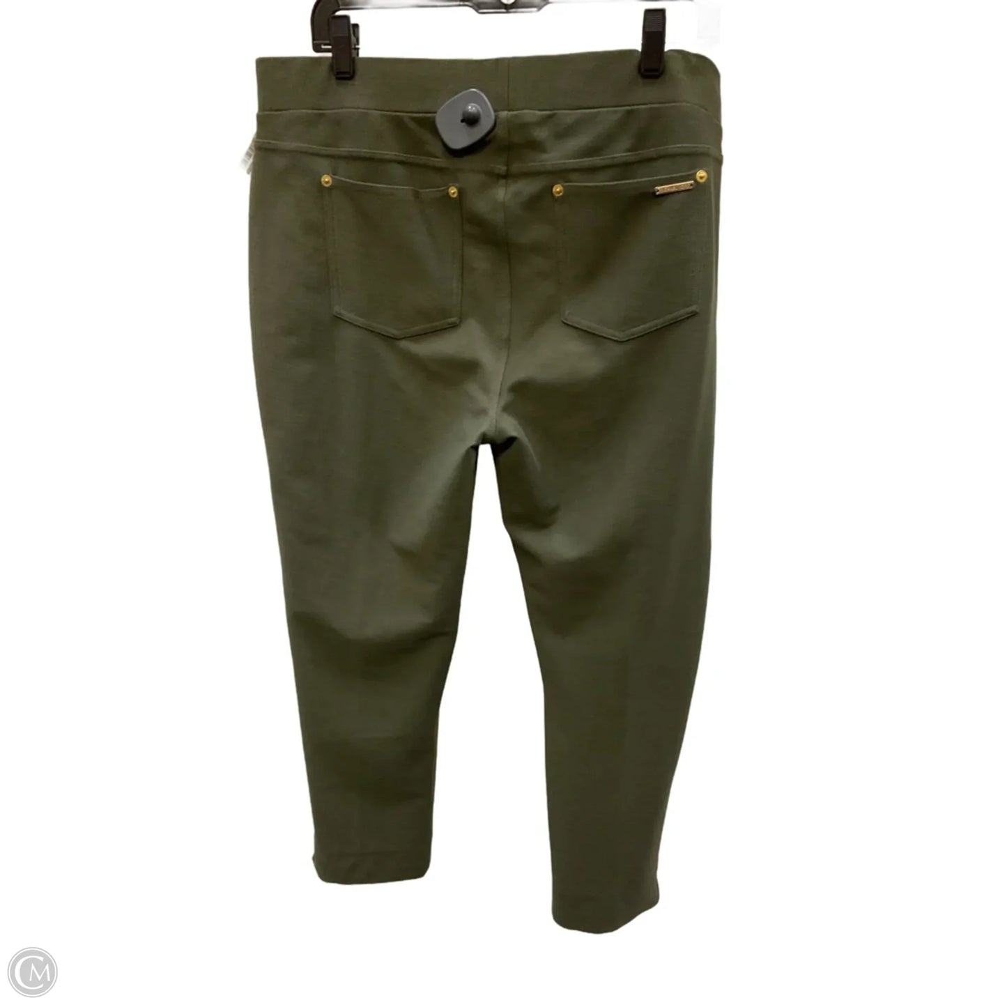 Capris By Michael By Michael Kors In Green, Size: Xl