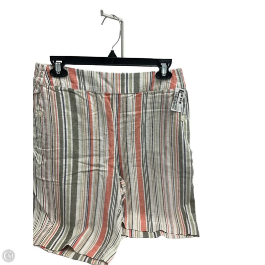 Shorts By Croft And Barrow In Striped Pattern, Size: S