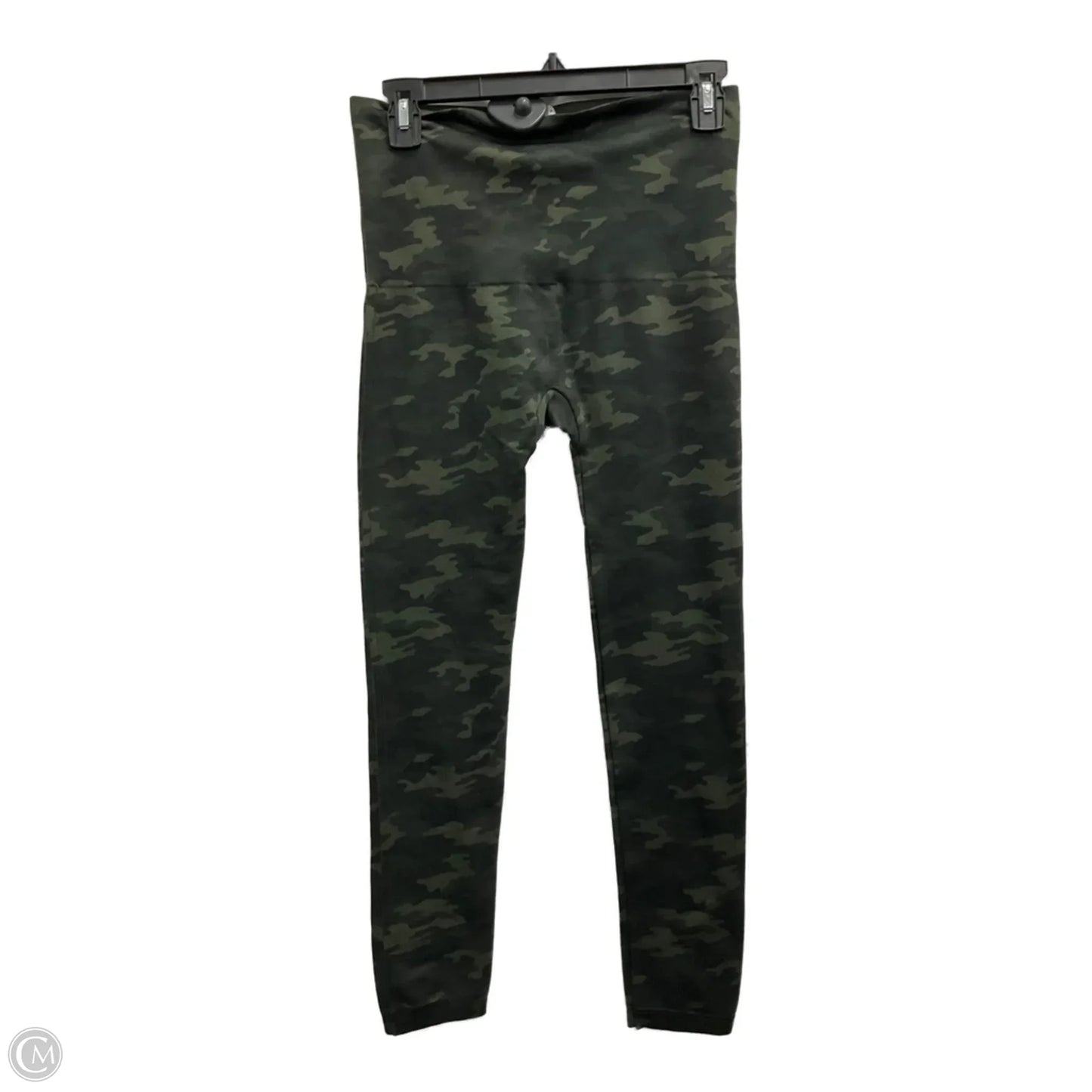 Athletic Leggings By Spanx In Camouflage Print, Size: 1x